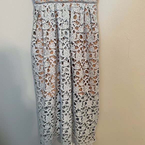 Light blue midi dress - Picture 4 of 7